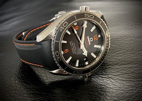 omega seamaster planet ocean watch strap|genuine omega watch strap 18mm.